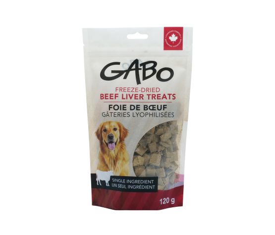 Gabo - Foie de Boeuf - Gâteries Lyophilisées pour Chiens