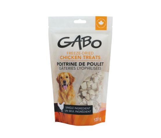 Gabo - Poitrine de Poulet - Gâteries Lyophilisées pour Chiens