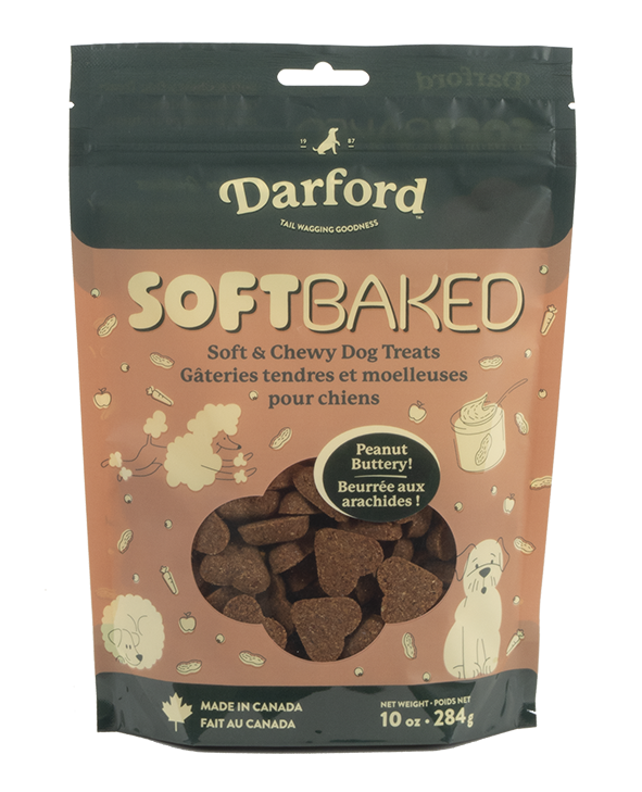 Darford Soft Baked - Beurre d'Arachides - Gâteries Tendres pour Chiens