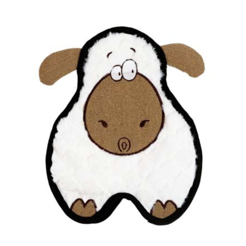 BüD'z - Jouet Papa Mouton Croustillant pour Chiens, 28 cm