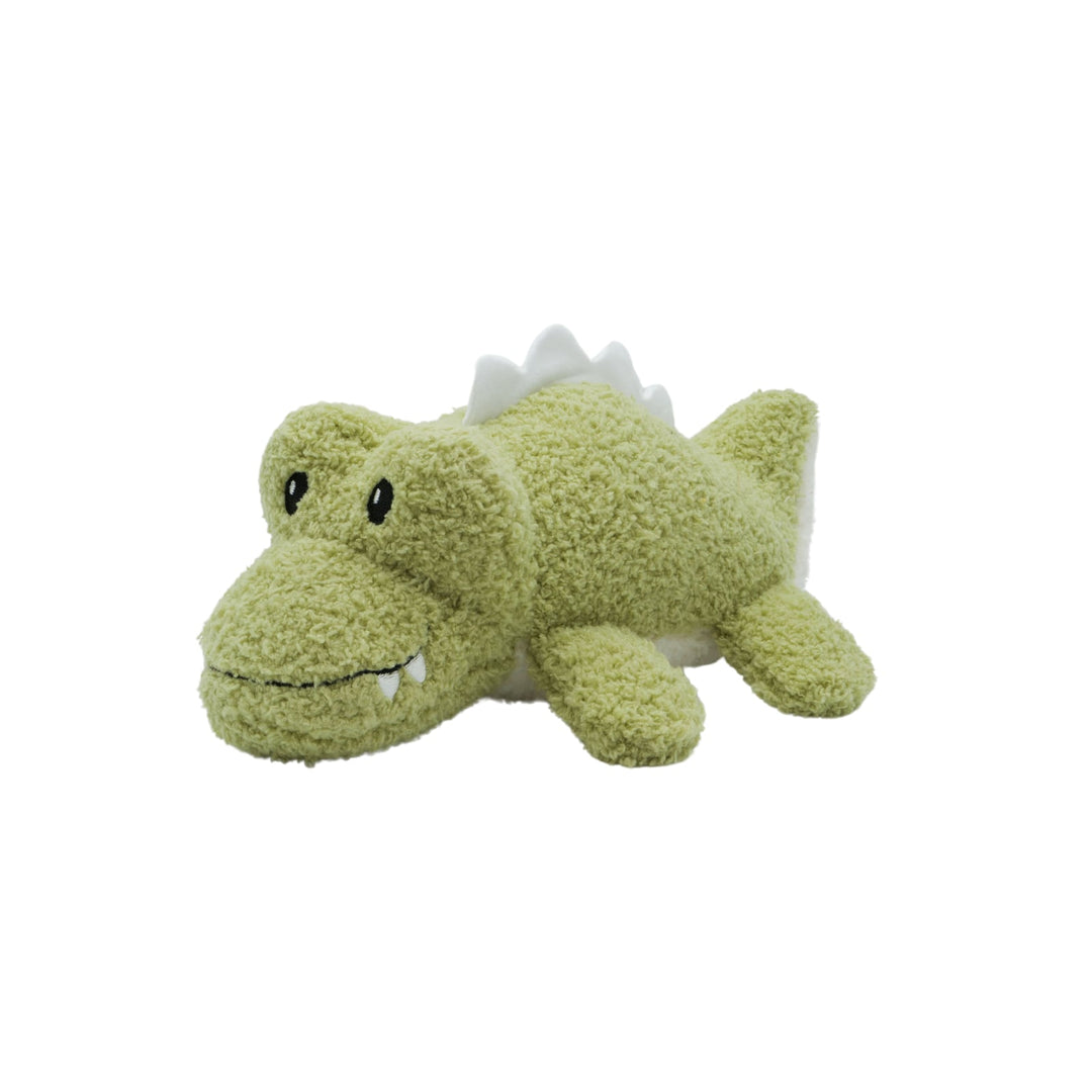 BüD'z - Jouet Alligator Compact en Peluche pour Chiens, 23cm