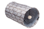 Voir l’image dans la galerie, BüD'z - Tunnel Gris - Jouet Pour Chats(24 x 39 cm)