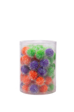 Voir l’image dans la galerie, BüD'z - Balle Pompon pour Chats, 8 cm (Couleurs Assorties)