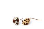 Voir l’image dans la galerie, BüD'z - Jouet Souris Blanche et Beige pour Chats, 9 cm