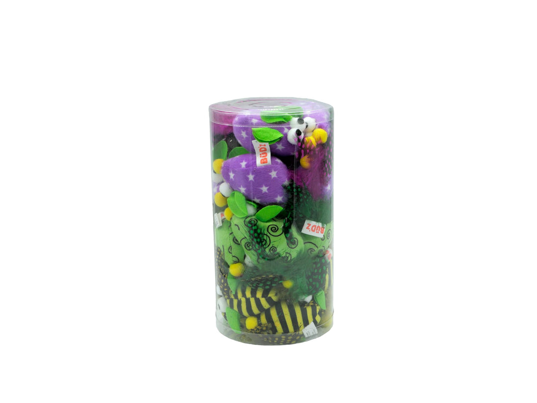 BüD'z - Jouet Souris pour Chats, 9 cm (Couleurs Assorties)