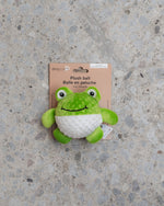 Voir l’image dans la galerie, Dexypaws - Grenouille en Peluche avec Couineur et Balle Intégrée - Jouet pour Chiens