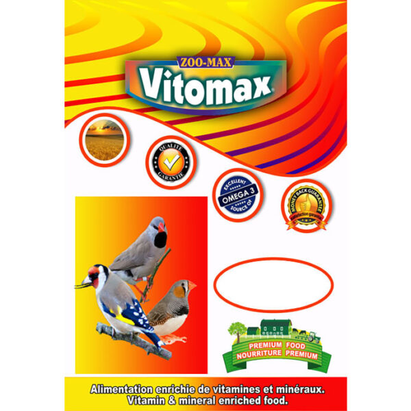 Zoo-Max Vitomax - Mélange de Graines pour Pinsons - Nourriture pour Pinsons