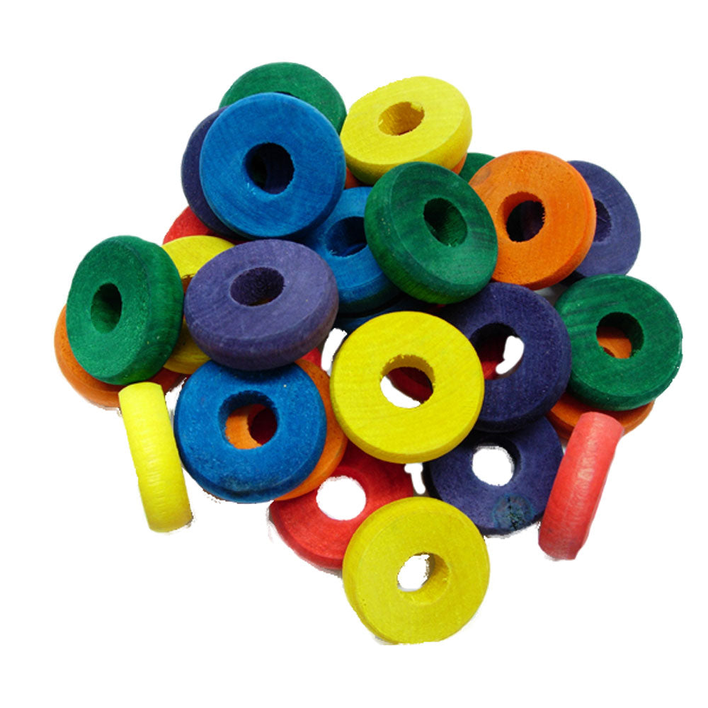 Zoo-Max - Disques en Bouleau - Pièce pour Fabriquer des Jouets pour Oiseaux
