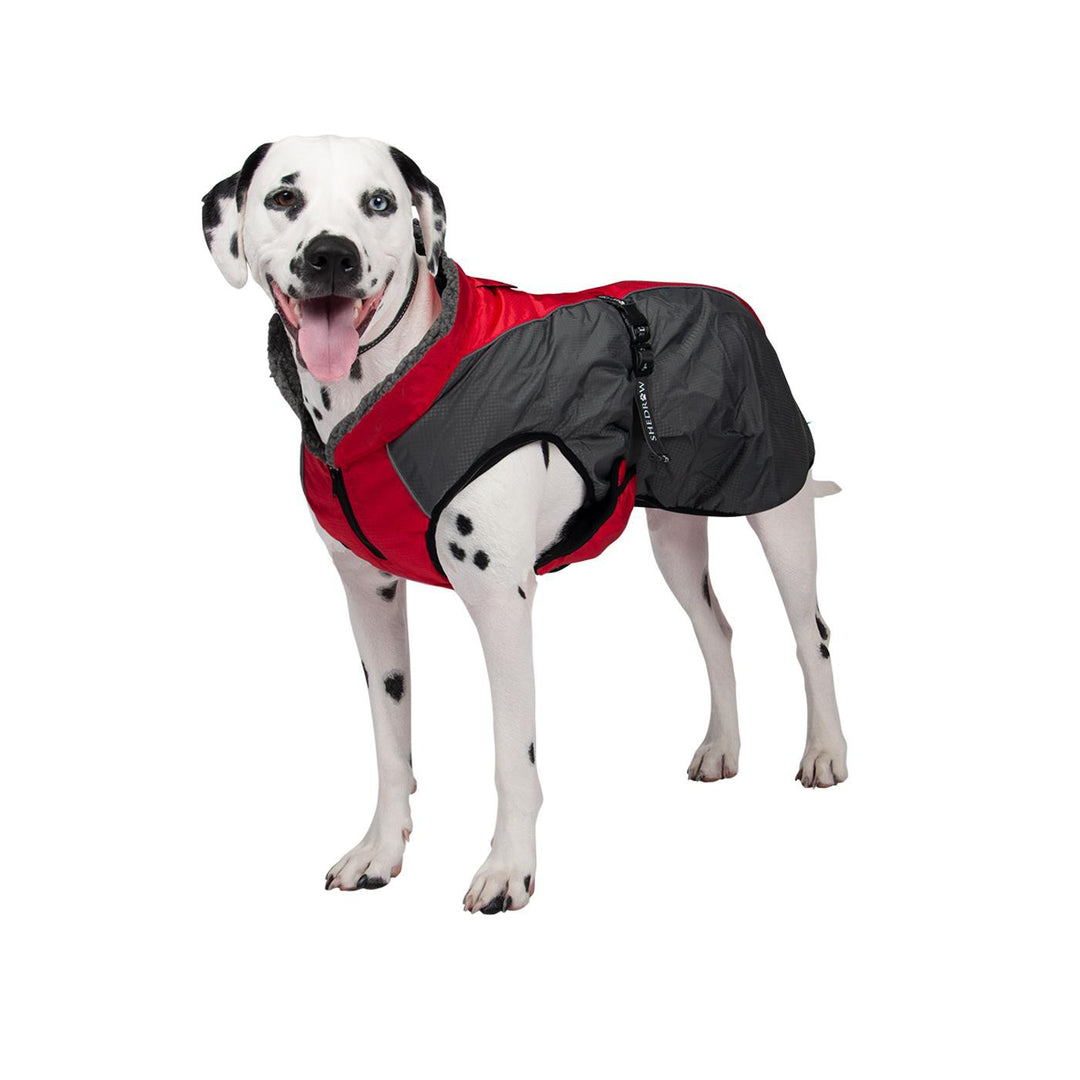 SHEDROW Chinook Manteau Rouge Équestre Gris XL