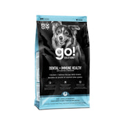 Petcurean Go! Solutions - Santé Dentaire et Immunitaire, Poulet et Saumon - Nourriture Sèche avec Grains pour Chiens