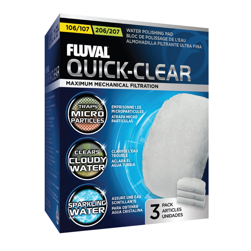 Fluval - Quick-Clear pour Filtre Extérieur - Masse Filtrante pour Aquariums
