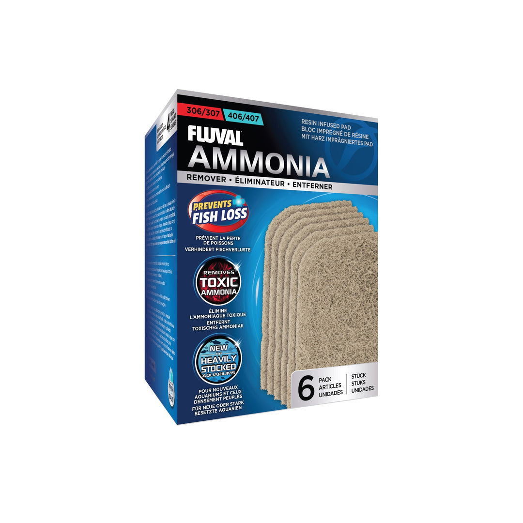 Fluval - Éliminateur d'Ammoniaque pour Filtre Extérieur - Masse Filtrante pour Aquariums