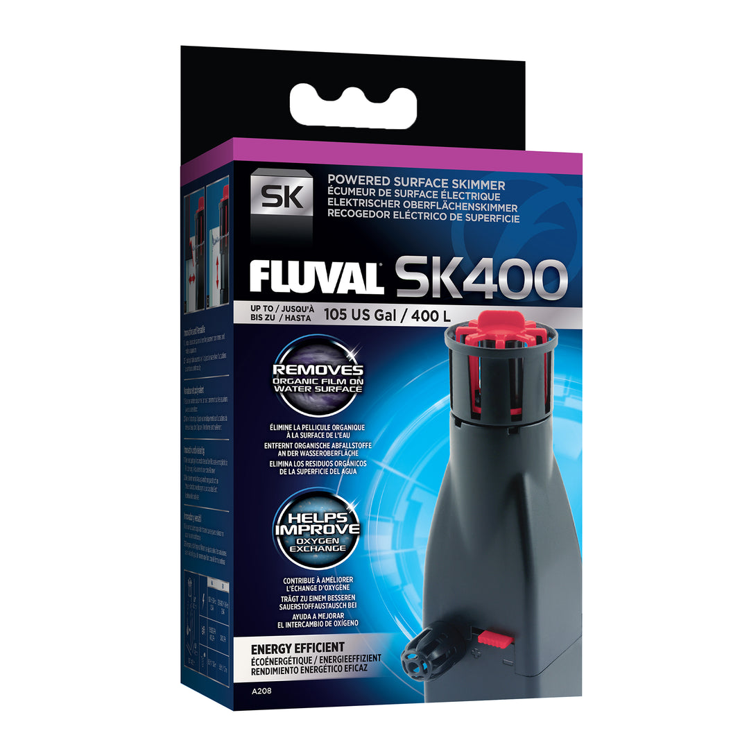 Fluval - Écumeur de Surface SK400 - Écumeur pour Aquariums