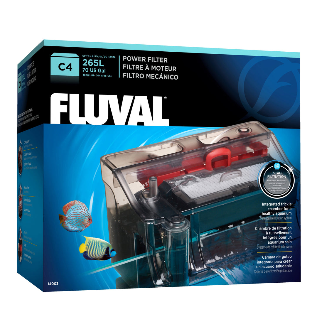 Fluval - Filtre à Moteur Série C - Filtre pour Aquariums
