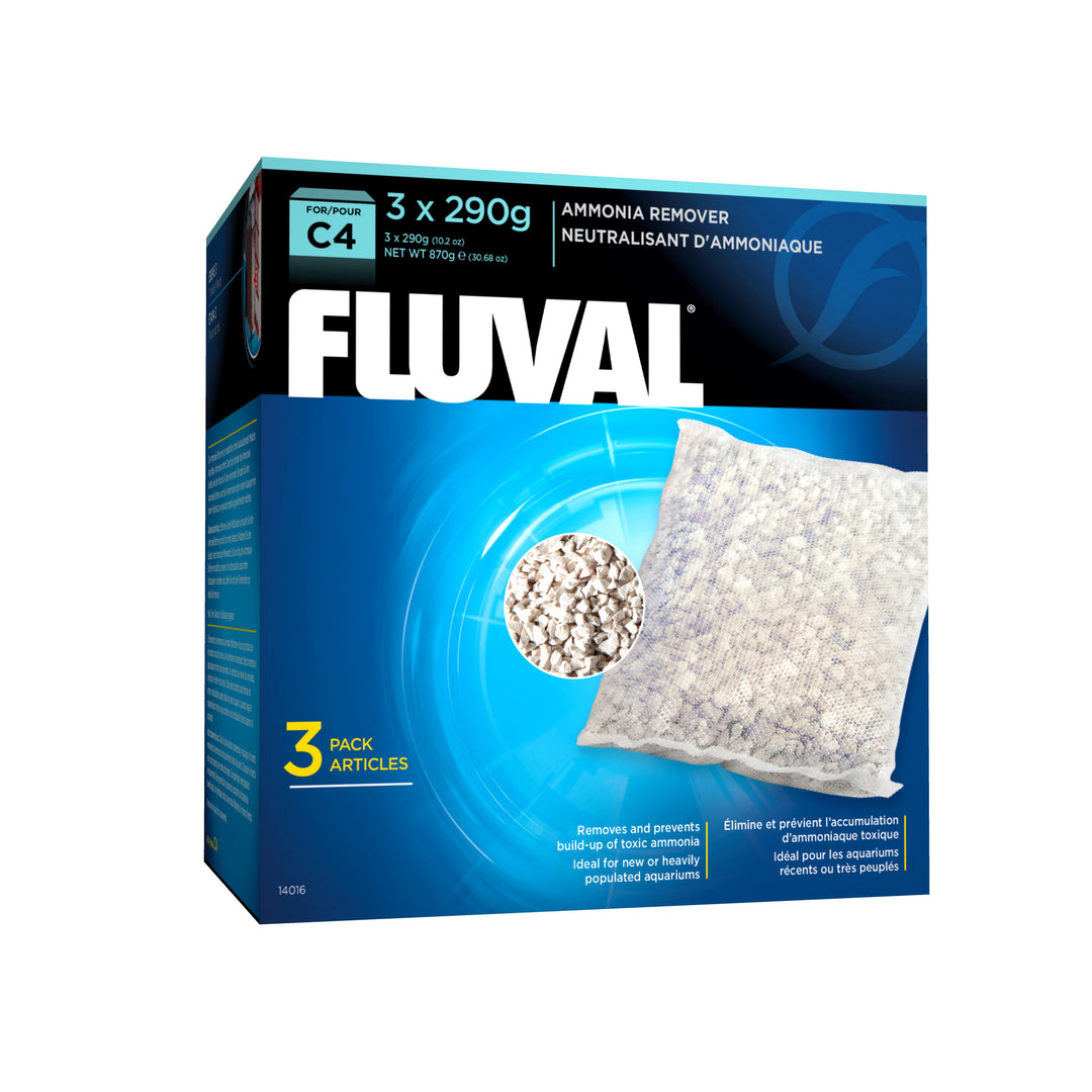 Fluval - Neutralisant d'Ammoniaque pour Filtre Série C - Masse Filtrante pour Aquariums
