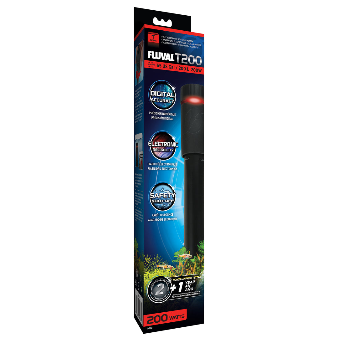 Fluval - Chauffe-Eau Électronique Série T - Chauffe-Eau pour Aquariums