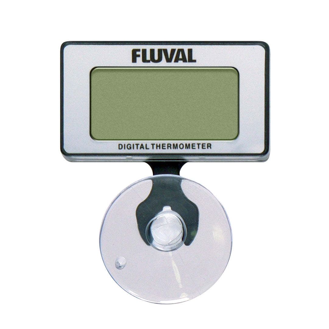 Fluval - Thermomètre Numérique avec Ventouse - Thermomètre pour Aquariums