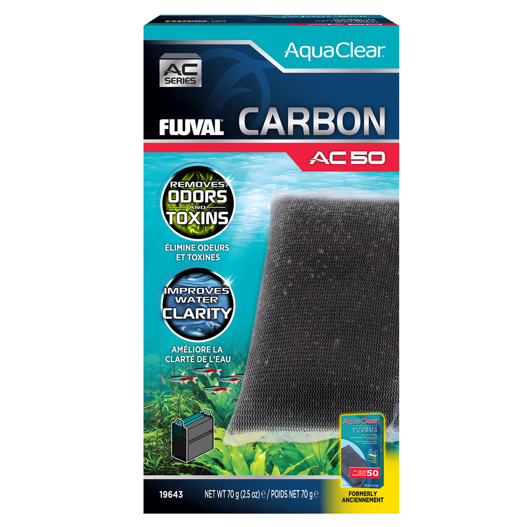 Fluval AquaClear - Charbon Activé - Masse Filtrante pour Aquariums