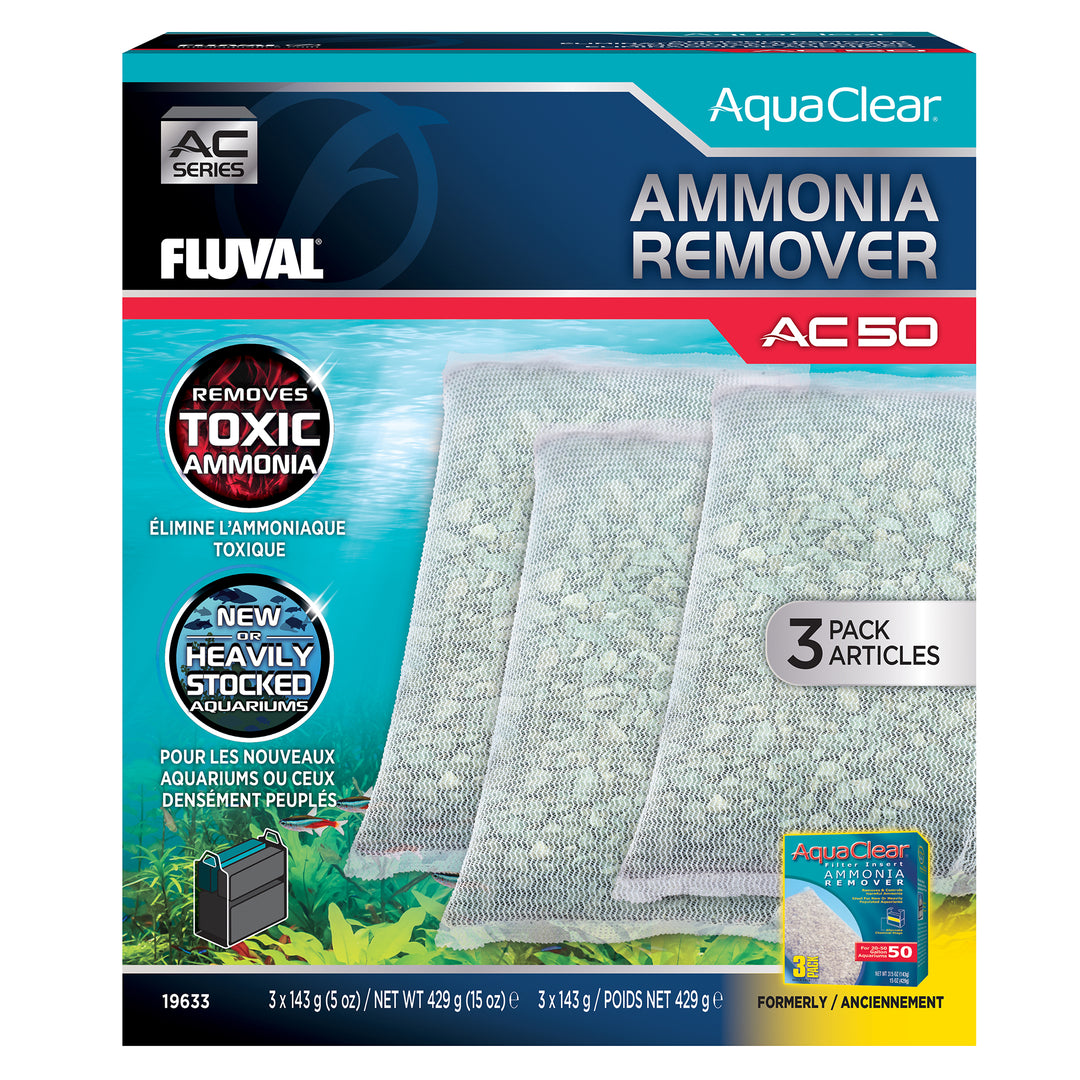 Fluval AquaClear - Neutralisant d'Ammoniaque - Masse Filtrante pour Aquariums