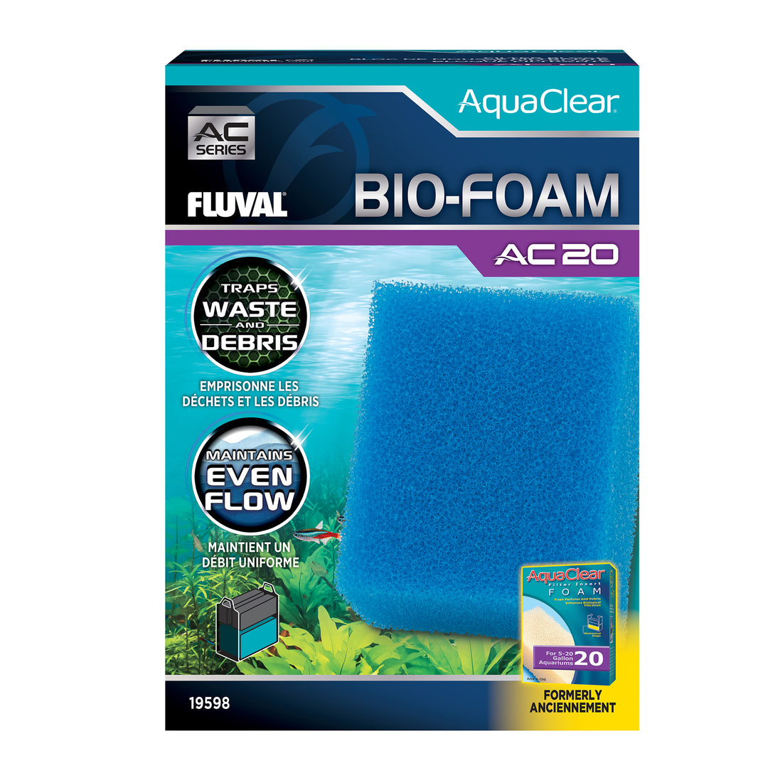 Fluval AquaClear - Mousse Bio-Foam - Masse Filtrante pour Aquariums