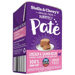 Voir l’image dans la galerie, Stella &amp; Chewy's Purrfect - Pâté de Poulet et Saumon en Sauce au Bouillon d’Os - Nourriture Humide Sans Grains pour Chats en Tetra Pak