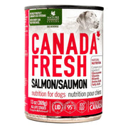 Canada Fresh - 95% Saumon - Nourriture Humide Sans Grains en Pâté à Ingrédients Limités pour Chiens