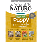 Voir l’image dans la galerie, Naturo Mini - Poulet, Patate et Légumes - Nourriture Humide Sans Grains pour Chiots en Sachet