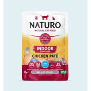 Naturo - Pâté de Poulet - Nourriture Humide Sans Grains en Pâté pour Chats d'Intérieur en Sachet