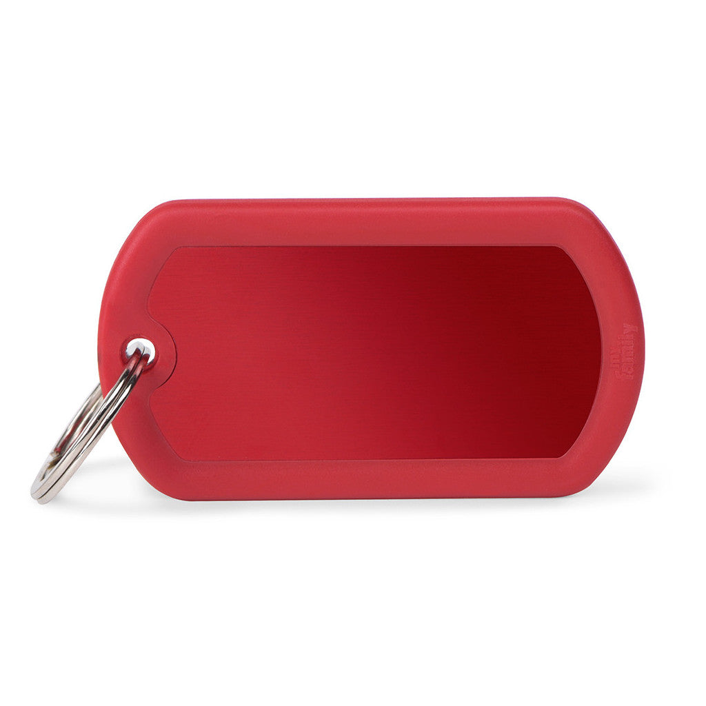 MFC Hushtag Militaire Aluminium Rouge/Caoutchou Rouge