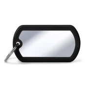 MFC Hushtag Militaire Aluminium Chromé/Caoutchou Noir