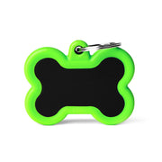 MFC Hushtag Os Aluminium L Noir/Caoutchou Vert