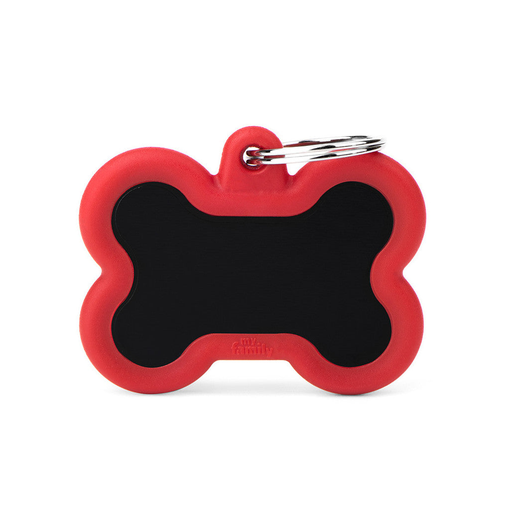 MFC Hushtag Os Aluminium L Noir/Caoutchou Rouge