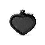Voir l’image dans la galerie, MFC Hushtag Coeur Aluminium L Noir/Caoutchou Noir