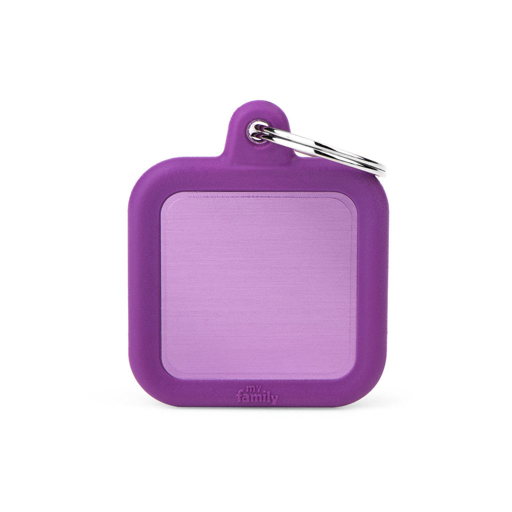 MFC Hushtag Carré Aluminium L Violet/Caoutchou Violet