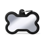 MFC Hushtag Os Aluminium XL Chromé/Caoutchou Noir