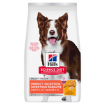 Voir l’image dans la galerie, Hill's Science Diet - Digestion Parfaite (Perfect Digestion), Poulet et Orge - Nourriture Sèche pour Chiens Adultes 1-6 Ans
