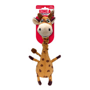 Kong - Shakers Bubz Girafe - Jouet avec Couineur pour Chiens