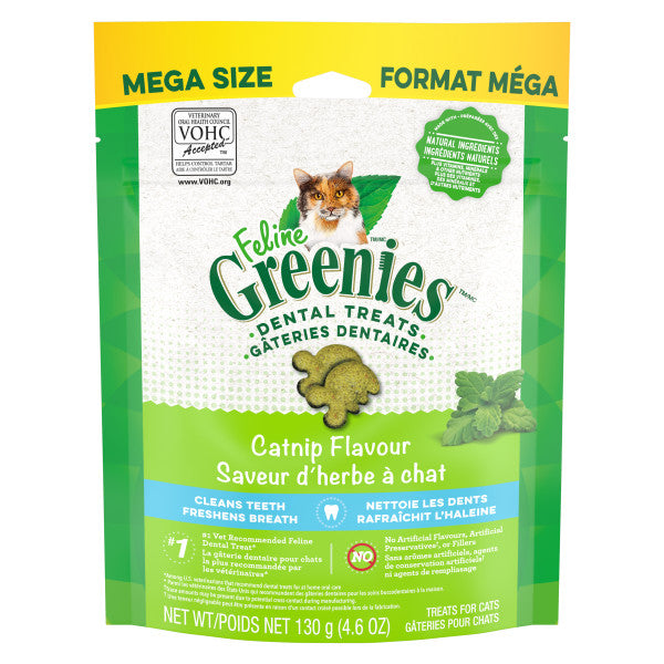 GREENIES FÉLIN Gâteries Chat Herbe à Chat 130g