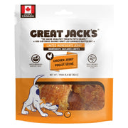Great Jack's - Poulet Séché - Gâteries Lyophilisées Sans Grains pour Chiens