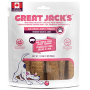 Great Jack's - Jerky Tendon Porc - Gâteries Séchées à l'Air pour Chiens