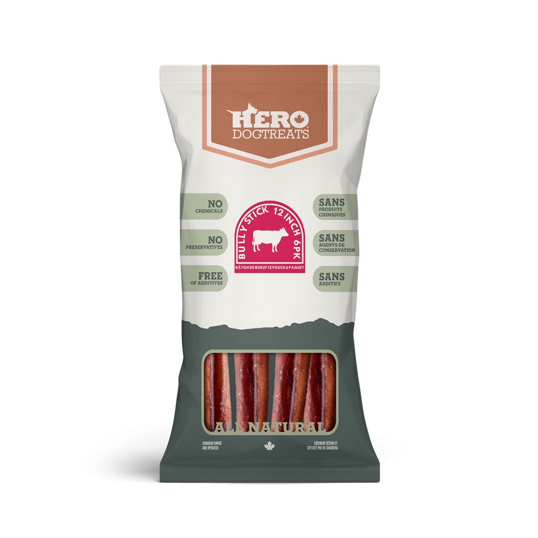Hero - Bâtons de Boeuf Tressé - Gâteries Naturelles pour Chiens