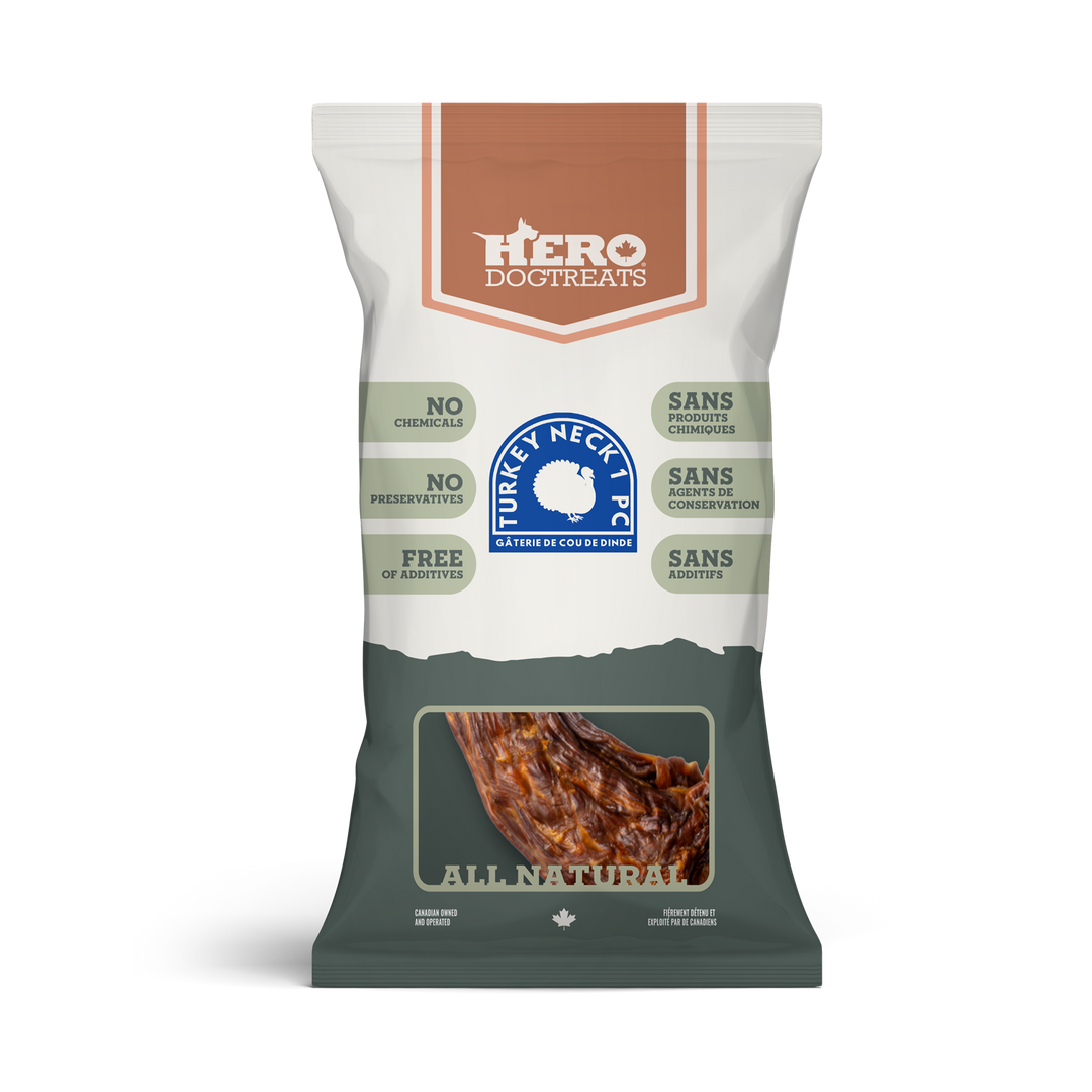 Hero - Cous de Dinde - Gâteries Naturelles pour Chiens
