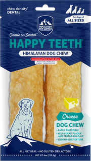 Himalayan Happy Teeth - Saveur de Fromage - Gâteries Dentaires pour Chiens