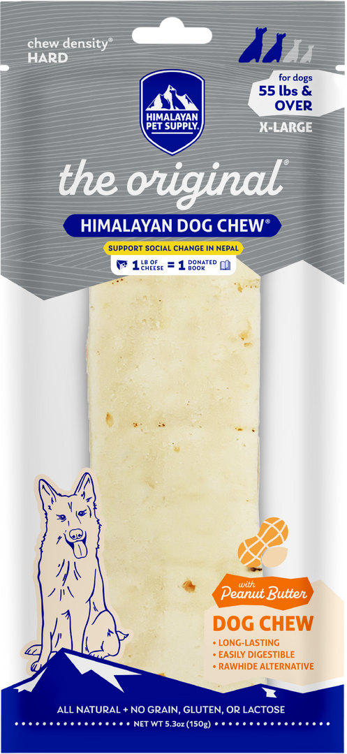 Himalayan Yaky Original - Saveur Beurre d'Arachides - Gâteries à Mâcher pour Chiens