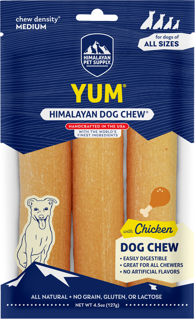 Himalayan Yum - Saveur Poulet - Gâteries à Mâcher pour Chiens