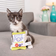 Kittybelles - Kitty Pop Popcorn avec Herbe à Chat - Jouet en Peluche Froissé pour Chats
