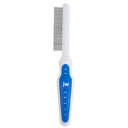 JW Pet - Peigne à Puces GripSoft - Peigne de Toilettage pour Chiens