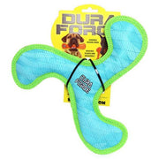 Tuffy Duraforce - Boomerang - Jouet de Tiraillement Ultra Résistant avec Couineur pour Chiens