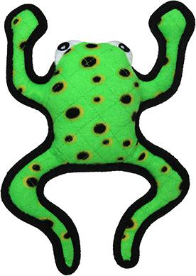 Tuffy Créatures de l'Océan - Grenouille Sautant - Jouet Flottant Ultra Résistant pour Chiens