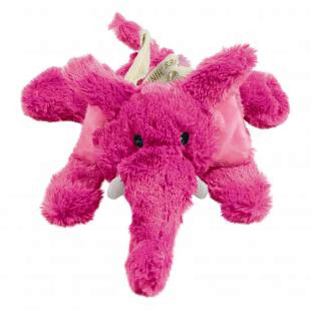 Kong Cozie Elmer l'Éléphant - Jouet en Peluche avec Couineur pour Chiens